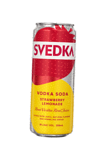 Svedka Goes Flavored Vodka Vodka Soda Strawberry Lemonade